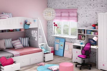Poschodová posteľ v malej detskej izbe nie je jediné riešenie!